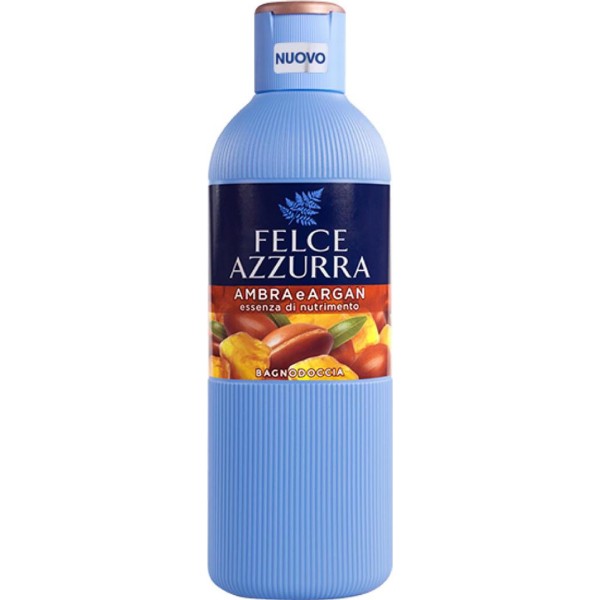 Felce azzurra ambra e argan gel 650ml